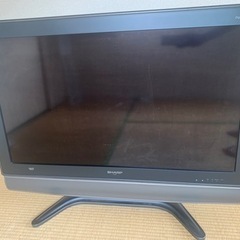 【ジャンク品】SHARP製37インチテレビ
