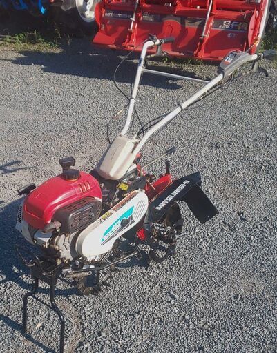 鹿児島発　三菱　4.2馬力ガソリンエンジン一輪管理機MSD455　ハンドル反転　正転/逆転