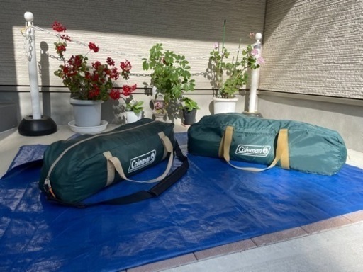 コールマンテント、タープセット