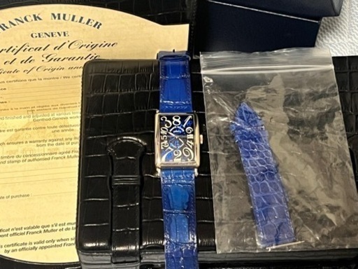 フランクミュラー ロングアイランド クレイジーアワーズブルー 1200CH 18KWG