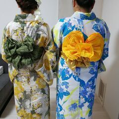 浴衣で茶道体験の画像