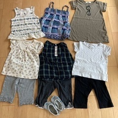 100センチ女の子用夏服