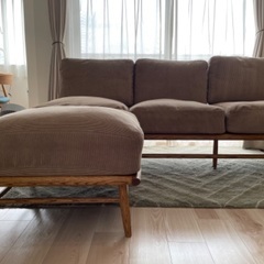 モモナチュラル クラウドソファ オットマン