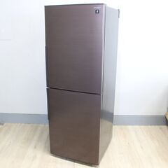 T130) ☆高年式☆ SHARP 2ドア 280L 2022年製 SJ-PD28H 右開き プラズマクラスター シャープ ノンフロン冷凍冷蔵庫 4段ケース 大容量冷凍室