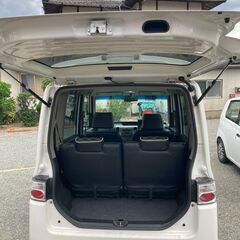 ☆値下げ！2007年式/タントカスタムX/17.3万ｋｍ/免許取り立て練習用・セカンドカーにどうぞ/ 人気のパールホワイト /現状渡し/車検別/電装動作確認済/AT/ 4人乗り/CD/電動格納ミラー/キーレスの画像