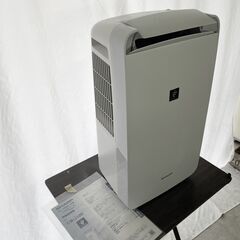 SHARP 冷風・衣類乾燥除湿機 除湿器 CM-J100-W アイスホワイト 2019年 除湿