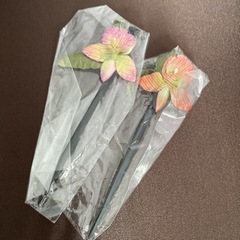 2点セット　髪飾り　着物　和装小物　新品　かんざしの画像