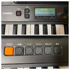 2020年製🌼 カシオ（CASIO）電子キーボード Casiotone CT-S200BK(ブラック) 61鍵盤 軽量＆コンパクト 持ち運びしやすくPOPなデザイン ダンスミュージックモード(07の画像