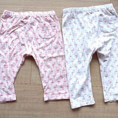 ユニクロ　レギンス　100cm 2着の画像