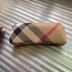 Burberryのメガネケース　ケースのみ　ケースだけ☆の画像