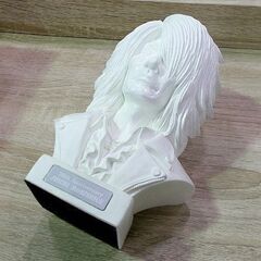激レア ZIGGY ジギー 森重樹一 石像 20th Anniversary サイン入り JUICHI MORISHIGE 石膏？ 高さ18cm 重量1kg 札幌市東区 新道東店の画像