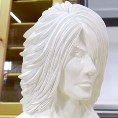 激レア ZIGGY ジギー 森重樹一 石像 20th Anniversary サイン入り JUICHI MORISHIGE 石膏？ 高さ18cm 重量1kg 札幌市東区 新道東店の画像