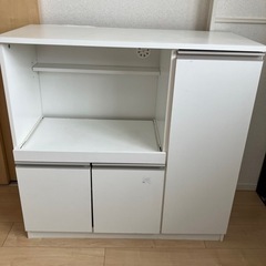 取引中！ニトリ　レンジ台　キッチン収納棚