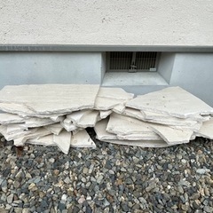 ⑤ 乱形大理石をDIYでステップストーンや飛び石に！置くだけでお...