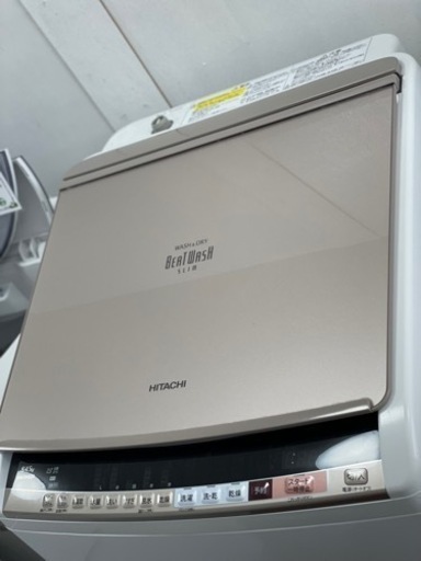 送料・設置込み　洗濯乾燥機　8kg/4.5kg HITACHI 2017年