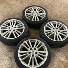 中古スズキ　純正アルミ　スタッドレス　タイヤ　4本セット