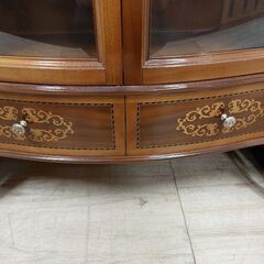 【愛品倶楽部柏店】東信商会　イタリア製　ガラスキャビネット　４３０４　の画像