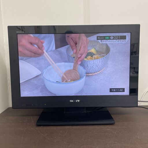 12/20終NH 2012年製 SONY 22V型 液晶デジタルテレビ KDL-22CX400 動作確認済み ソニー 菊倉