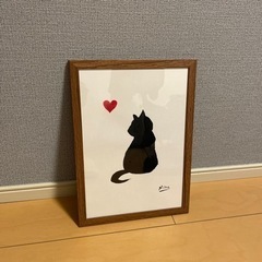 猫の絵の画像