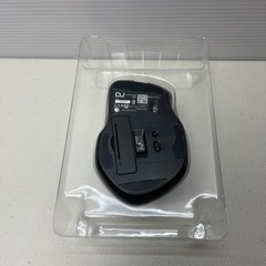 エレコム マウス ワイヤレス Lサイズ 6ボタン DUALシリーズ ハードウェアマクロ搭載 サイドホイール ブラック M-DWL01DBBKの画像