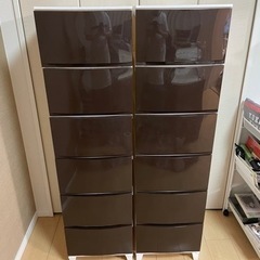 ルームチェスト　ブラウンの画像