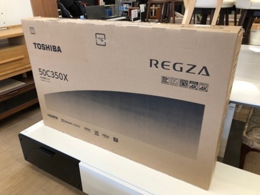【12ヶ月安心保証付き】TOSHIBA 4Kチューナー内蔵液晶テレビ　2021年製