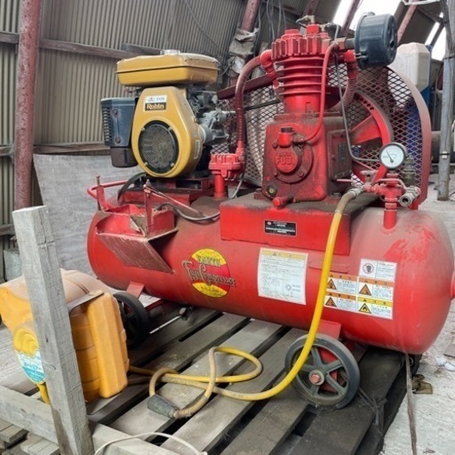 エンジン式エアーコンプレッサー
