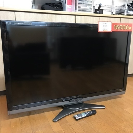 SHARP シャープ 液晶カラーテレビ TV 2010 52型 LC-52SE1 リモコン付き 引越し