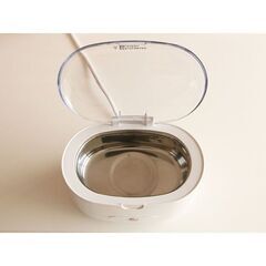【レガストック川崎本店】dretec(ドリテック) 超音波洗浄機 メガネ 時計 貴金属 入れ歯 シェーバー 花粉対策 ソニクリア UC-500WT(ホワイト)の画像