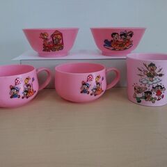 昭和レトロ◆子供用お茶碗セット◆バラ売り不可