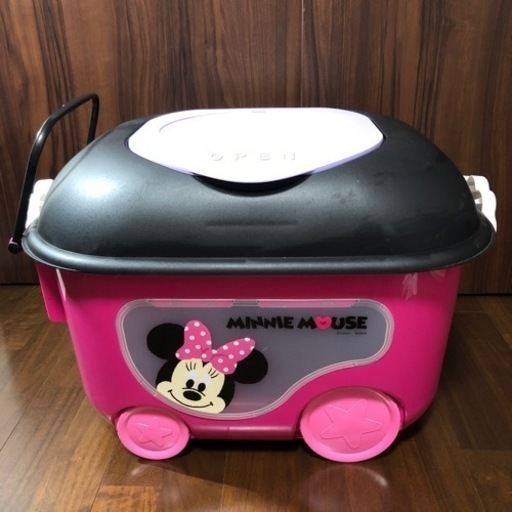 ミニー　ディズニー　収納ボックス　おもちゃ箱