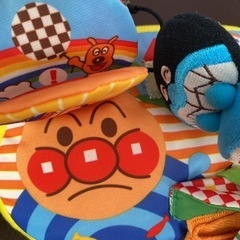 鏡なし！アンパンマン　ベビーカー　ソフトトイの画像