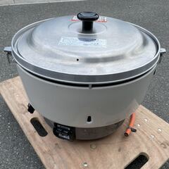 ☆中古品 リンナイガス炊飯器 LPガス RR-40S1 4升炊き 2018年製 動作問題なし 厨房 食堂☆