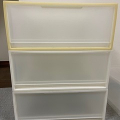 【取引中】無印良品ポリプロピレン収納ケース