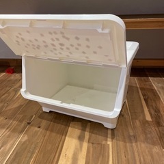 スタックボックスキャリコ白Mサイズの画像