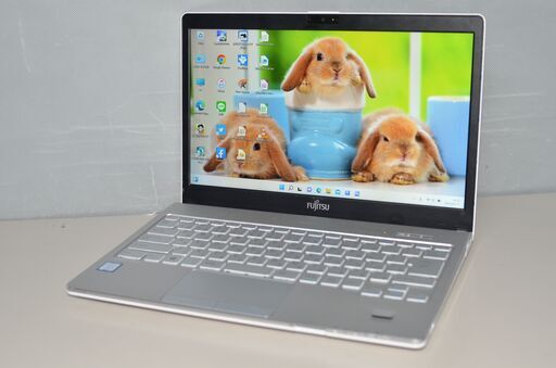 最新Windows11+office 新品爆速SSD320GB 富士通 SH75/B1 高性能core i5-7200U/メモリー4GB/13.3インチ/無線内蔵/DVDマルチ/webカメラ内蔵