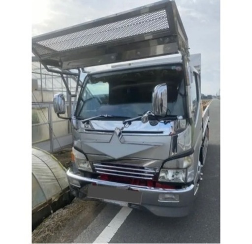 2トン　フロントバイザー　決まりました