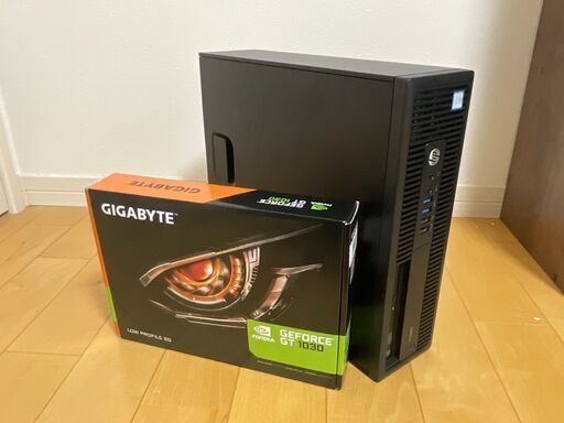 ゲーミングPC 6世代i5 GT1030 新品SSD Office付