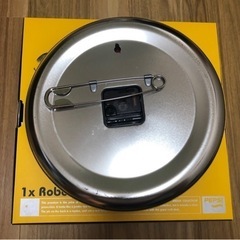 【非売品】ペプシ　ビッグバッジクロック　ロベルト・カルロス　サッカーの画像