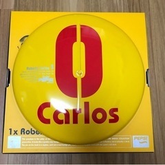 【非売品】ペプシ　ビッグバッジクロック　ロベルト・カルロス　サッカー