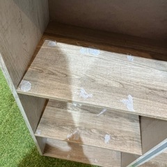 ネイルサロン閉店の為⭐︎ホワイトウッド/ボックス棚　2個の画像