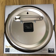 【非売品】ペプシ　ビッグバッジクロック　フランチェスコ・トッティ　時計の画像