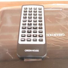 GREEN HOUSE グリーンハウス 9型ワイド液晶　ポータブルDVDプレーヤー GH-PDV9NTG-BK 中古美品【モノ市場 東海店】139の画像