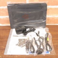 GREEN HOUSE グリーンハウス 9型ワイド液晶　ポータブルDVDプレーヤー GH-PDV9NTG-BK 中古美品【モノ市場 東海店】139の画像