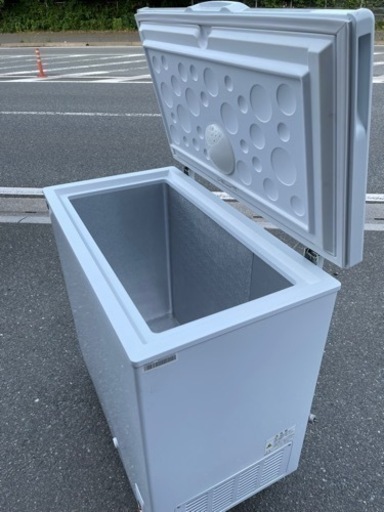 ■中古品 ハイアール 冷凍ストッカー JF-NC205F-1 205L 2018年製 940ｘ565ｘ885ｍｍ 動作問題なし■