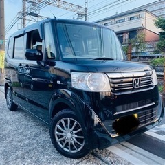 車検長　ホンダ　NBOX G  4WD JF2 ナビ　アイドリン...