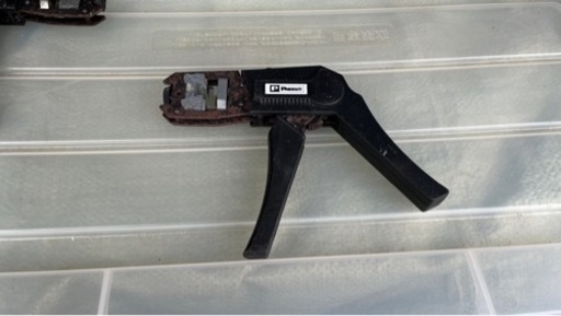 圧着工具　LAN圧着パンド