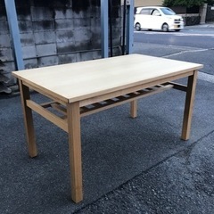 棚付き ダイニングテーブル/食卓机  家具　作業台　加工台