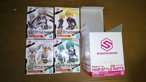 30MS 30 MINUTES SISTERS オプションヘアスタイルパーツVol.5 全4種 1BOX 未組立