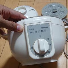 TWINBIRD 電気おかゆ鍋 おかゆ三昧 RM-525Wの画像